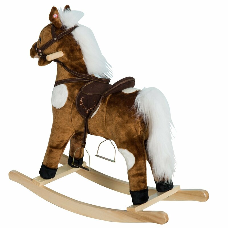 soft rocking horse for toddler